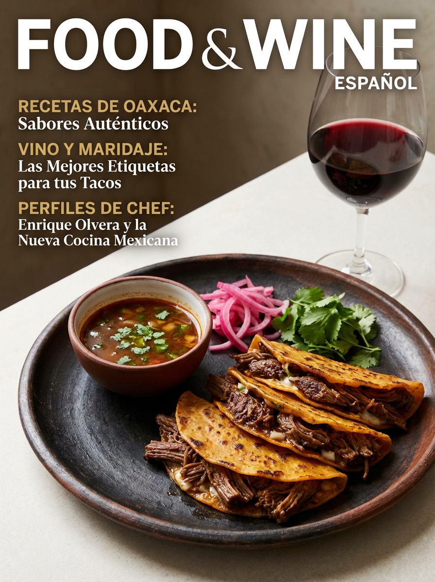 Food & Wine en Espa&ntilde;ol — Magazine Cover